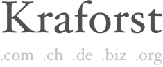 Kraforst  
.com  .ch  .de  .biz  .org 